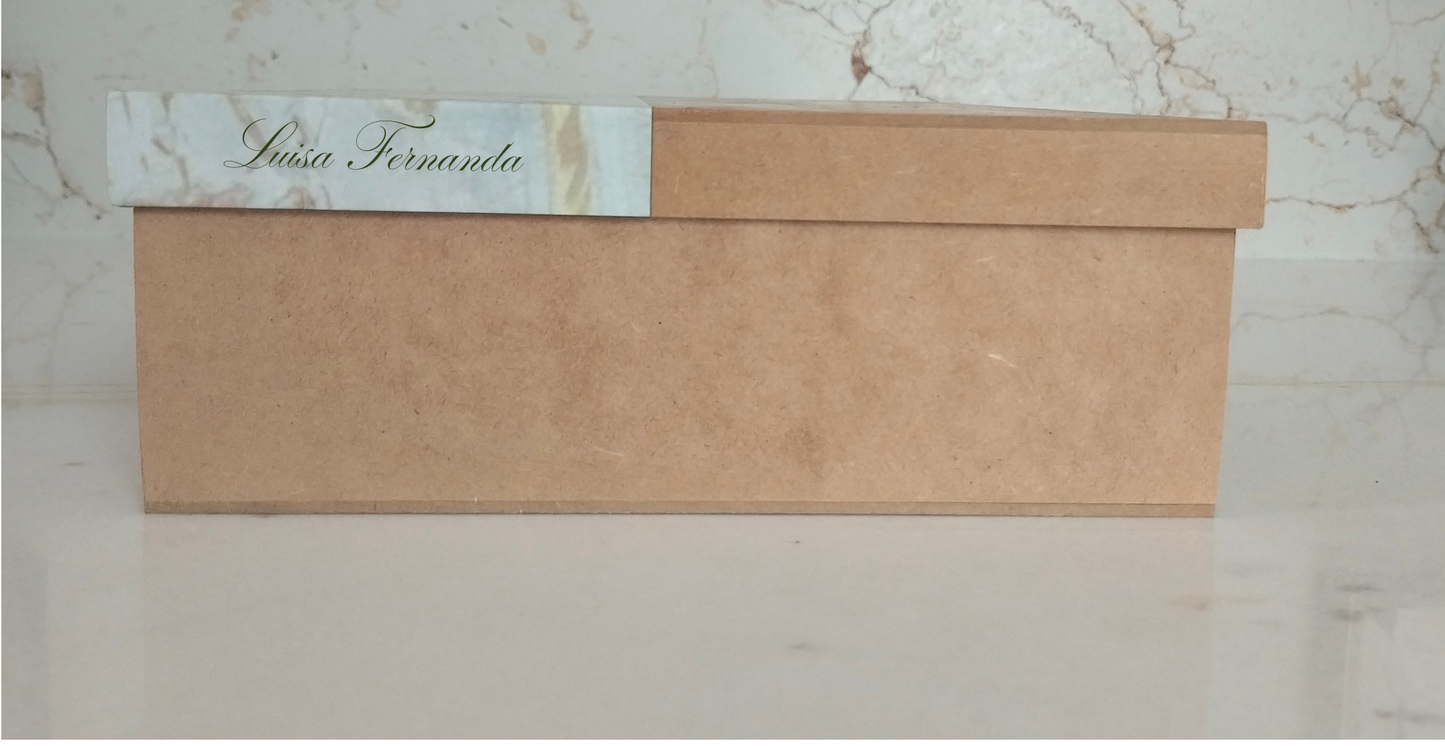 Caja de Madera " La Cruz"
