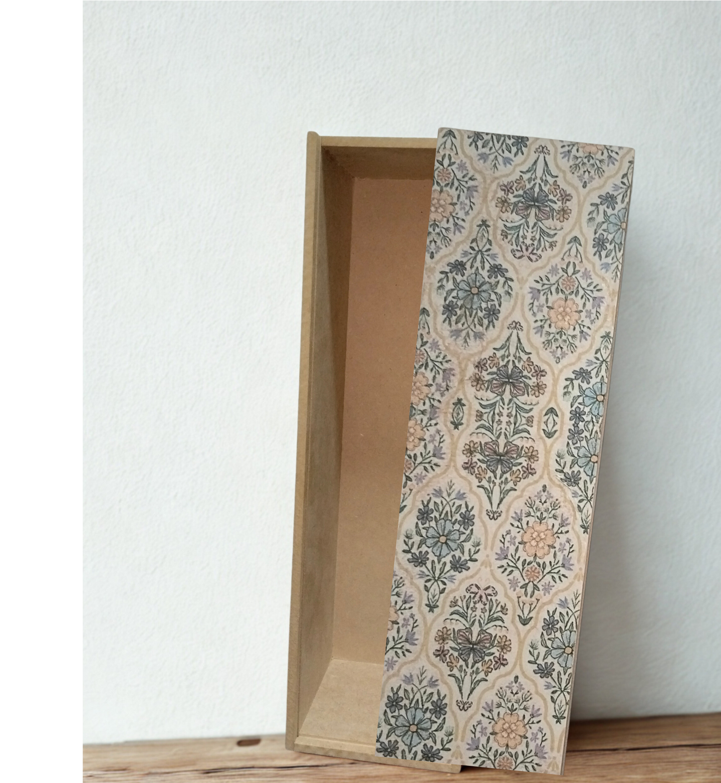 Caja de Madera " Flor de Recuerdo"