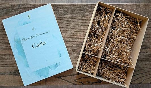 Caja de Madera " Mi Primera Comunión"